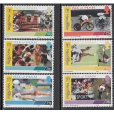 Man - Correo 2002 Yvert 999/1004 ** Mnh Deportes