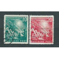 Alemania Federal Correo 1949 Yvert 1/2 usado