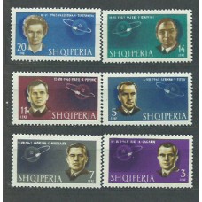 Albania Correo 1963 Yvert 635/40 Mh * Astronomia