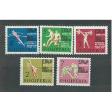 Albania Correo 1963 Yvert 641/5 Mnh ** Deportes