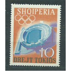 Albania Correo 1964 Yvert 698 Mnh ** Juegos Olimpicos