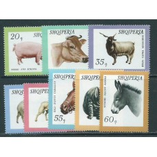 Albania Correo 1966 Yvert 852/9 Mnh ** Animales Fauna