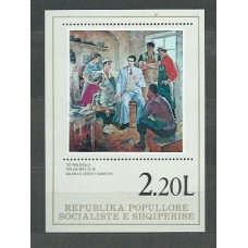 Albania Hojas 1978 Yvert 40 ** Mnh Pintura