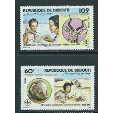 Djibouti - Correo Yvert 539/40 ** Mnh  Scoutismo