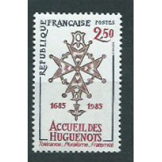 Francia - Correo 1985 Yvert 2380 ** Mnh  Cruz Hugonota