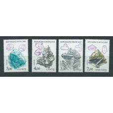 Francia - Correo 1986 Yvert 2429/32 ** Mnh  Minerales