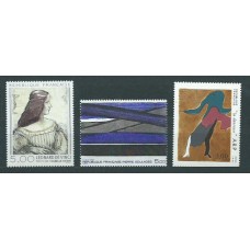 Francia - Correo 1986 Yvert 2446/8 ** Mnh  Pinturas