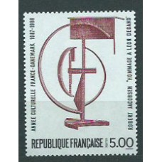 Francia - Correo 1988 Yvert 2551 ** Mnh  Escultura