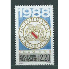 Francia - Correo 1988 Yvert 2552 ** Mnh  Escudo