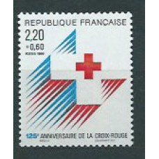 Francia - Correo 1988 Yvert 2555 ** Mnh  Cruz roja