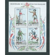 Francia - Correo 1989 Yvert 2592/5 ** Mnh  Personajes de la revolución