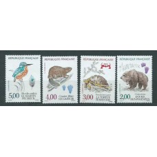 Francia - Correo 1991 Yvert 2721/4 ** Mnh  Fauna