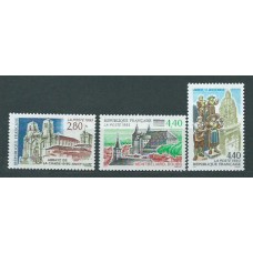 Francia - Correo 1993 Yvert 2825/7 ** Mnh  Turismo