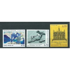 Francia - Correo 1995 Yvert 2926/8 ** Mnh  Arte