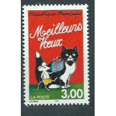 Francia - Correo 1997 Yvert 3123 ** Mnh  Fauna gato