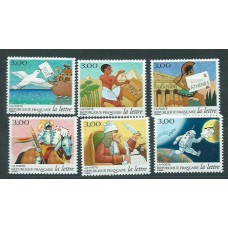 Francia - Autoadhesivos 1998 Yvert 18/23 ** Mnh  Día de la carta