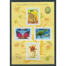 Francia - Correo 2000 Yvert 3332/5 ** Mnh  Fauna y flors