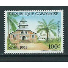 Gabon - Correo Yvert 715 ** Mnh  Navidad