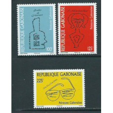 Gabon - Correo Yvert 899/901 ** Mnh  Pinturas