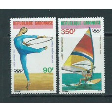 Gabon - Aereo Yvert 254/5 ** Mnh  Deportes