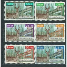 Guinea Republique - Correo Yvert 69/74 ** Mnh  Fauna