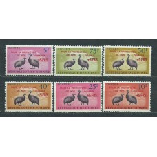 Guinea Republique - Correo Yvert 87/92 ** Mnh  Fauna aves