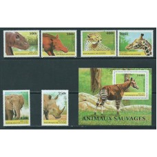 Guinea Republique - Correo Yvert 1111/6+H.120 ** Mnh  Fauna