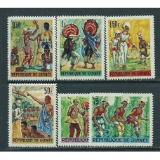 Guinea Republique - Correo Yvert 287/92 ** Mnh  Danzas