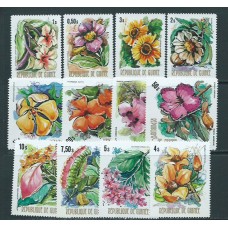 Guinea Republique - Correo Yvert 520/8+A.107/9 ** Mnh  Flores