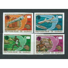 Guinea Republique - Correo Yvert 529/32 Sin dentar ** Mnh  UPU