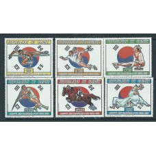 Guinea Republique - Correo Yvert 815/8+A.221/2 ** Mnh  Olimpiadas de Seul