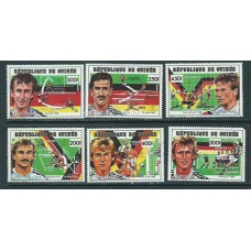 Guinea Republique - Correo Yvert 911/4+A.248/9 ** Mnh  Deportes fútbol