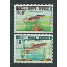 Guinea Republique - Aereo Yvert 38/9 ** Mnh  Fauna peces