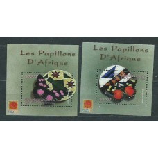 Guinea Republique - Hojas Yvert 210Y/Z ** Mnh  Fauna mariposas