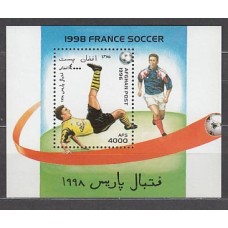 Afganistan Yvert Hojas 72 ** Mnh Deportes fútbol