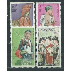 Laos - Correo 1965 Yvert 105+A.43/5 ** Mnh