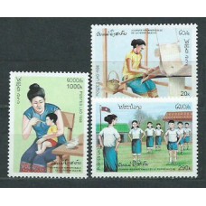 Laos - Correo 1996 Yvert 1217/9 ** Mnh