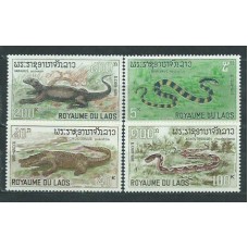 Laos - Correo 1967 Yvert 167/70 ** Mnh