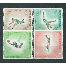 Laos - Correo 1968 Yvert 189/92 ** Mnh