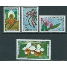 Laos - Correo 1972 Yvert 247/9+A.89 ** Mnh