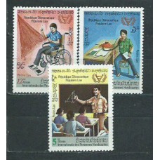 Laos - Correo 1981 Yvert 367/9 ** Mnh