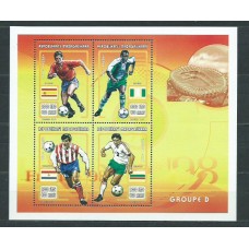 Madagascar - Correo 1998 Yvert 1548/51 ** Mnh  Deportes fútbol