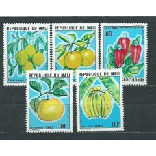 Mali - Correo Yvert 376/80 ** Mnh  Frutos