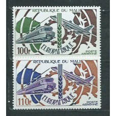 Mali - Aereo Yvert 233/4 ** Mnh  Trenes