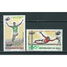 Mali - Aereo Yvert 62/3 ** Mnh  Olimpiadas de Méjico