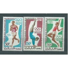 Mauritania - Aereo Yvert 90/2 ** Mnh  Olimpiadas de Méjico