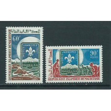 Mauritania - Correo Yvert 232/3 ** Mnh  Scoutismo