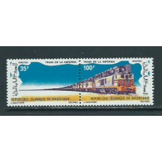 Mauritania - Correo Yvert 296A ** Mnh  Trenes