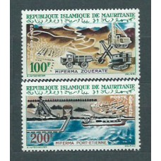 Mauritania - Aereo Yvert 24/5 ** Mnh  Barcos