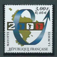 Mayotte - Correo Yvert 80 ** Mnh